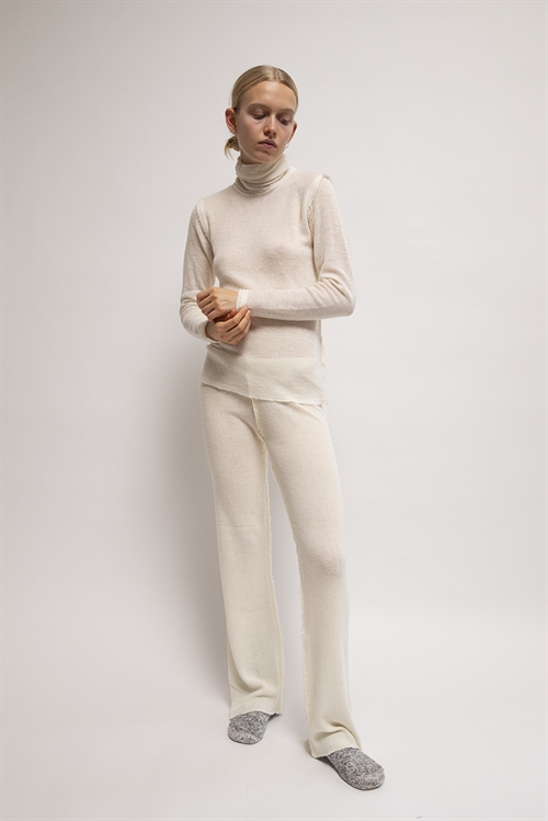 GUDRUN GUDRUN BJÖRK POLOHALSE ECOWOOL OFF WHITE